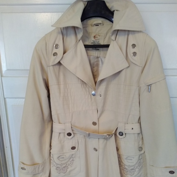 JUST CAVALLI Epaulette ITTIERRE Trench Coat